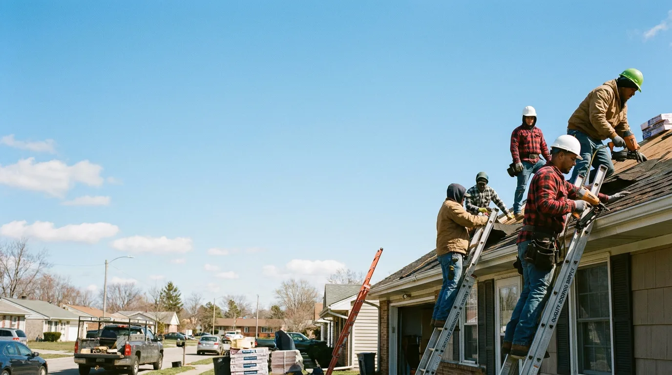 Roofing in Schneider, IN near me